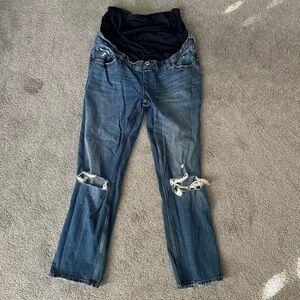 Abercrombie & Fitch Blue Maternity Jeans